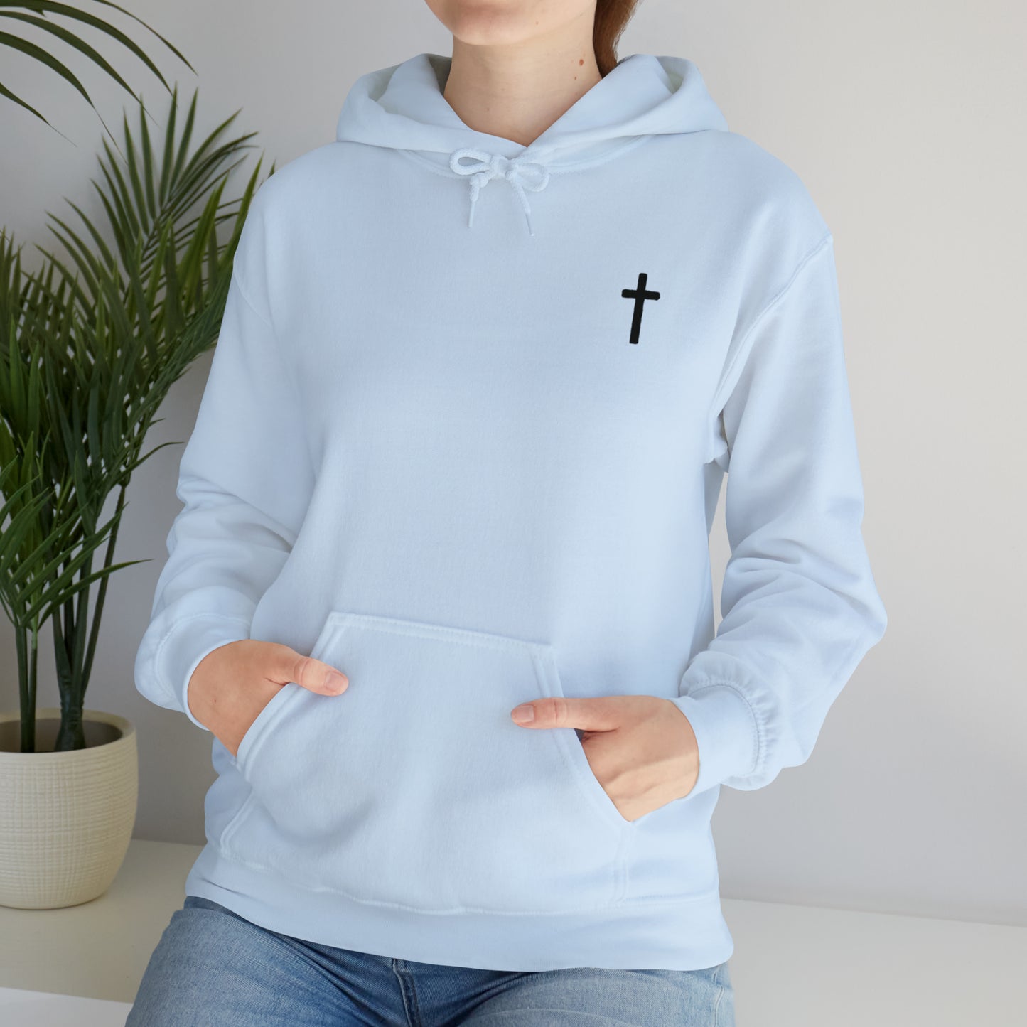 Unisex Cross Hoodie - Philippians 4:13