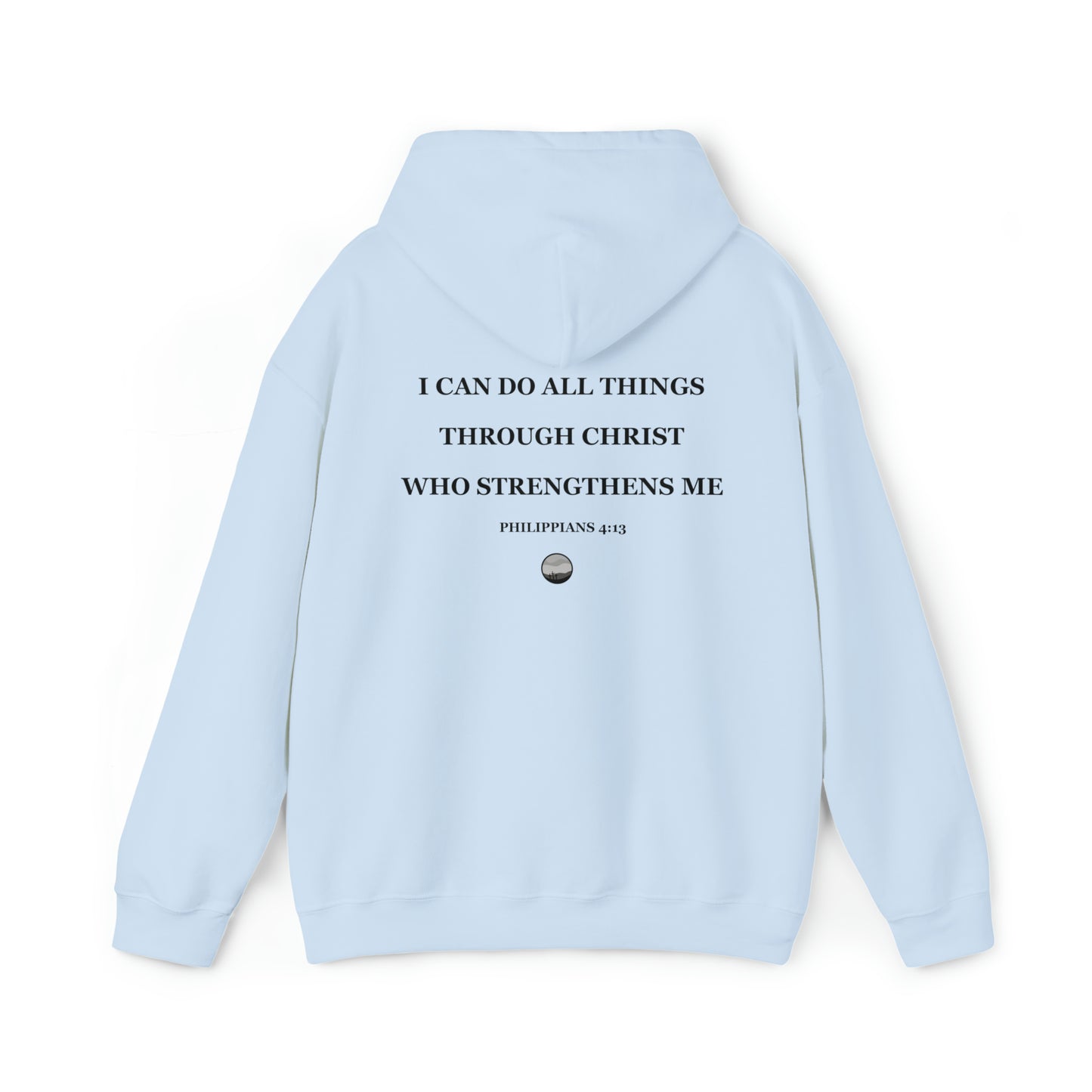 Unisex Cross Hoodie - Philippians 4:13