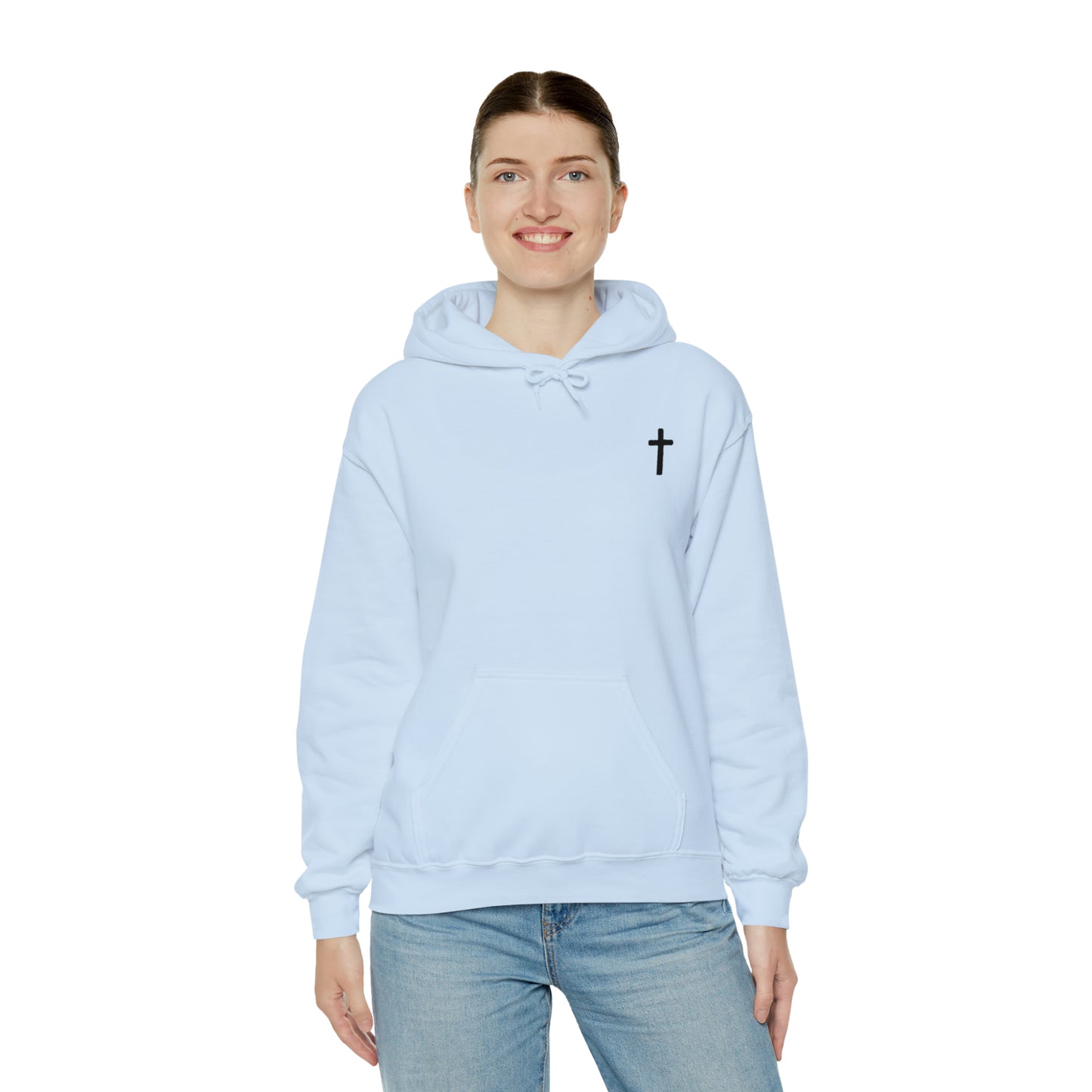 Unisex Cross Hoodie - Philippians 4:13