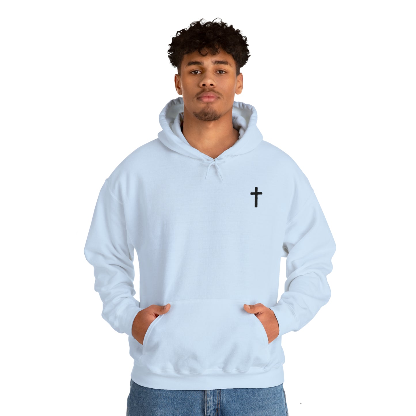 Unisex Cross Hoodie - Philippians 4:13